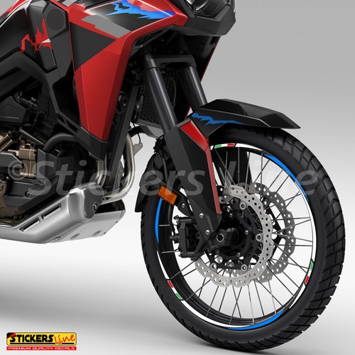 Adesivi ruote moto strisce
