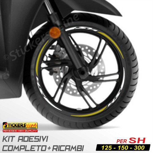 Adesivi cerchi honda 125 - adesivi,
