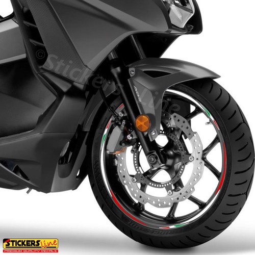 Adesivi ruote moto strisce