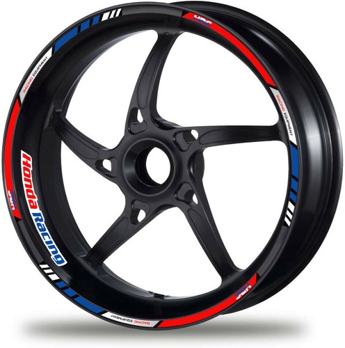 Adesivo ruota moto - honda, hrc