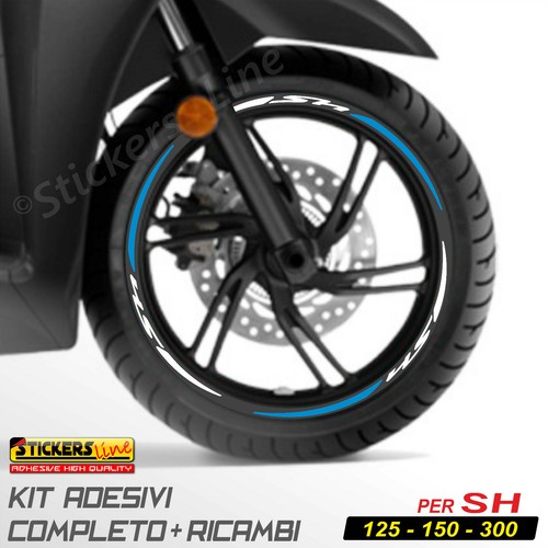 Adesivi cerchi honda 125 - cerchi,