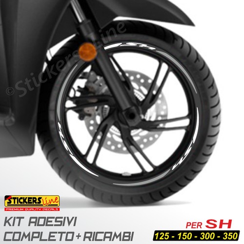 Adesivi cerchi per honda - honda, sh