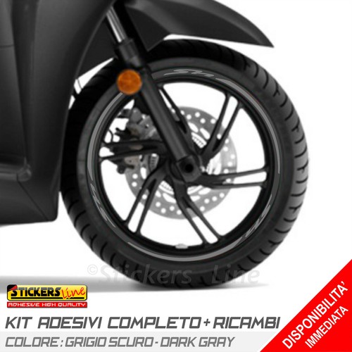Adesivi cerchi honda 125 - adesivi,