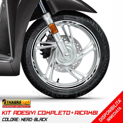 Adesivi cerchi honda 125 - adesivi,