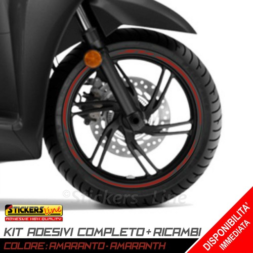 Adesivi cerchi per honda - adesivi, sh